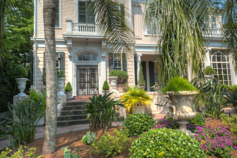 One of the homes in the Garden District